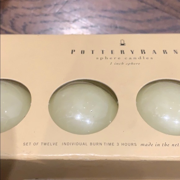 Pottery Barn Sphere Candles! - Picture 3 of 4